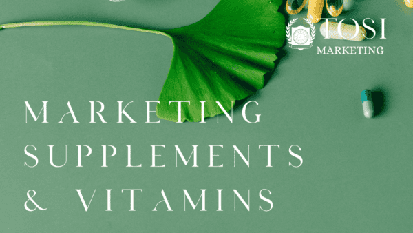 Supplements & vitamins to market [within scope]