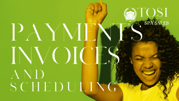Payments, Invoices, & Scheduling systems for the Spa Industry