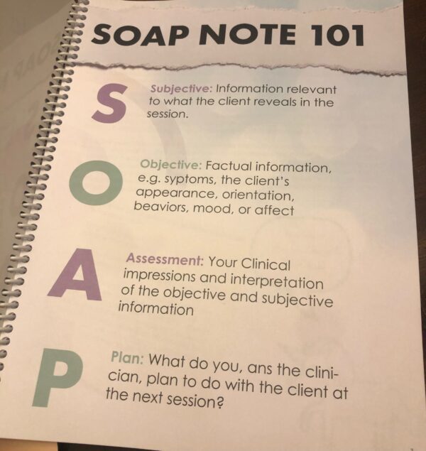 THE CSL THERAPY SOAP NOTEBOOK - Image 5